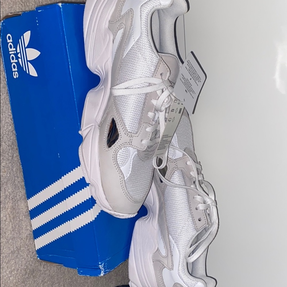 Adidas Falcon White Shoes